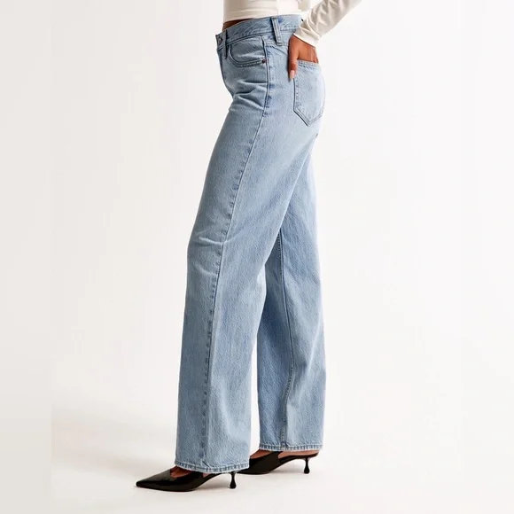 Abercrombie and Fitch The High Rise Loose Jean size 29 Regular - Picture 4 of 13